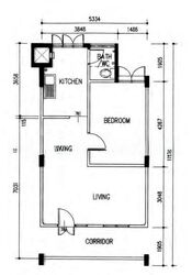 Blk 45 Blangah Court (Bukit Merah), HDB 2 Rooms #571787131